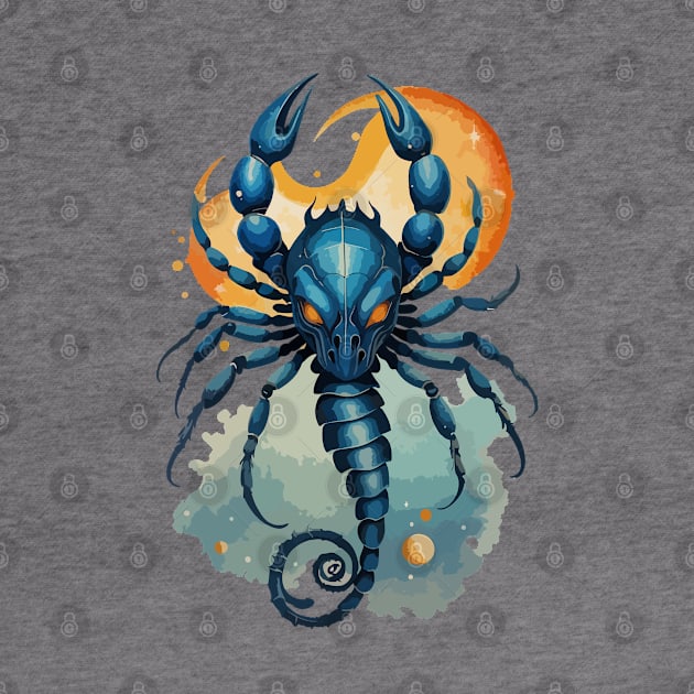 Zodiac Scorpio by CatCoconut-Art